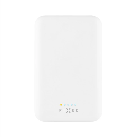 Fixed MagZen Power Bank | FIXZENM-6-WH | 6000 mAh | USB-C | White