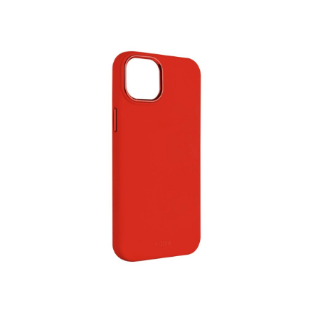 Fixed | MagFlow | Back cover | Apple | iPhone 15 Plus | Liquid silicon | Red