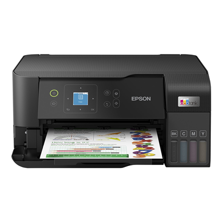 Epson | Multifunctional printer | EcoTank L3560 | Inkjet | Colour | Inkjet Multifunctional Printer | A4 | Wi-Fi | Black