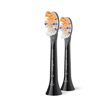 Philips | Replacement brush heads | HX9092/88 Sonicare Premium All-in-One | Heads | For adults | Number of brush heads included 2 | Black