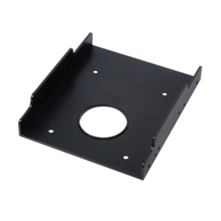 Logilink | Harddisk Mounting Bracket, 1x 2.5" to 3.5" | *Mounting Frame for 1 HDD/SSD*Shockproof and solid mounting*8x assembly screws within package contents*Material: Plastic*Incl. SATA cable and SATA power adapter...