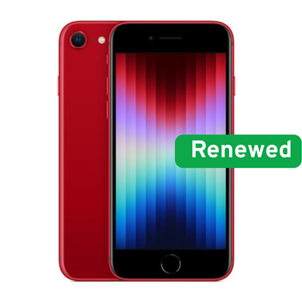 Apple Renewed Grade B | Apple iPhone SE (2022) | Red | 4.7 " | Retina HD | A15 Bionic | 4 GB | 64 GB | iOS