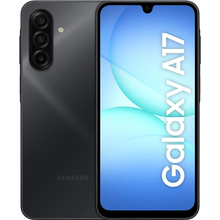Samsung | Galaxy | A17 | Black | 6.7 " | Super AMOLED | 1080 x 2340 pixels | Mediatek | Helio G99 | Internal RAM 4 GB | 128 GB | Dual SIM | microSD | 4G | Main camera resolution 50 MP | Secondary camera resolution 5 M...