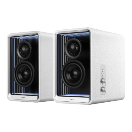 Edifier Desktop Active Monitor with GaN Charger | QR65 | 70 W | Bluetooth | Wireless connection | White
