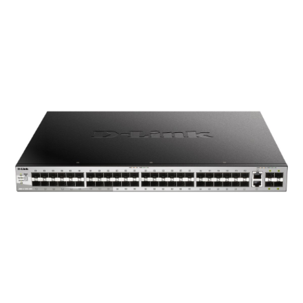 D-LINK 54-Port Lite Layer 3 Stackable Managed Gigabit PoE Switch | D-Link