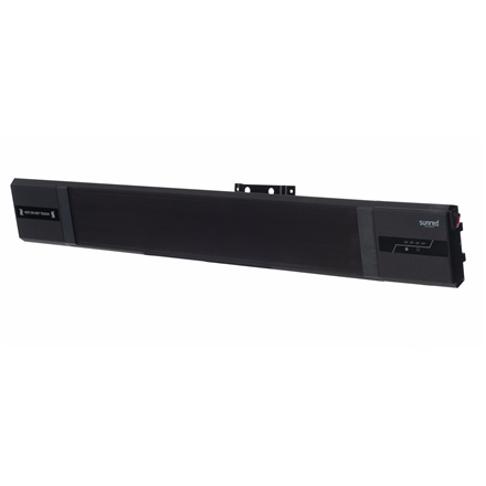 SUNRED | Heater | NER-2400, Nero Wall/Hanging | Infrared | 2400 W | Black | IP55