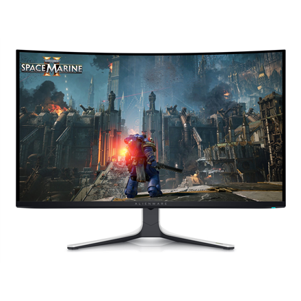 Dell | Curved Screen Gaming Monitor | AW3225QF | 31.6 " | OLED | 4K UHD | 16:9 | 240 Hz | 0.03 ms | 3840 x 2160 pixels | 1000 cd/m² | Power connector, Security-lock slot, Joystick, USB-A, USB-B, USB-C, HDMI, DispalyPo...