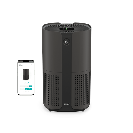 Duux Smart Air Purifier | Bright 2 | 22 W | Suitable for rooms up to 42 m² | Black