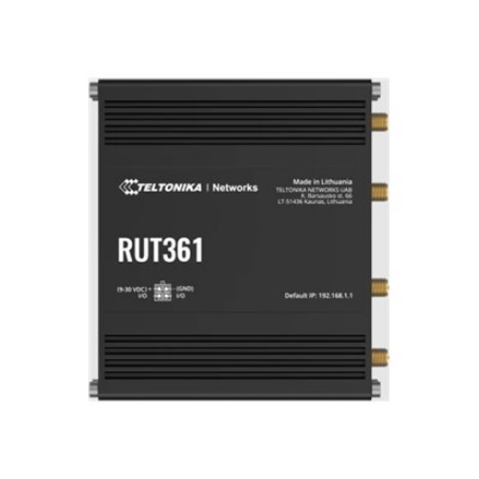 Teltonika | LTE CAT 6 Router | RUT361 | 802.11n | 10/100 Mbit/s | Ethernet LAN (RJ-45) ports 2 | Mesh Support No | MU-MiMO Yes | 4G