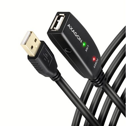 AXAGON | USB Repeater Cable | ADR-210 | USB Type-A to USB Type-A