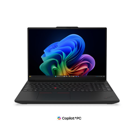 Lenovo ThinkPad T16 G5 Intel | Black | 16 " | IPS | WUXGA | 1920 x 1200 pixels | Intel Core Ultra 5 | 325 | 16 GB | LPCAMM2 LPDDR5X | Solid-state drive capacity 512 GB | Intel Graphics | Windows 11 Pro | 802.11be | Bl...