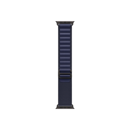 Apple 49mm Navy Alpine Loop - Large - Black Titanium Finish