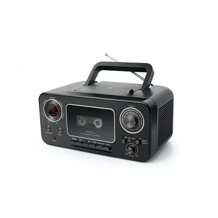 Muse | Stereo Radio CD Cassette Recorder | M-182RDC | Black | AUX in | Cassette deck | CD player | FM radio