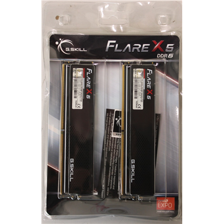 SALE OUT. G.Skill Flare X5 DDR5 32GB (16GBx2) 30-38-38-96 6000 MT/s | SALE OUT. | G.Skill Flare X5 | 32 Kit (16GBx2) GB | DDR5 | 6000 MHz | PC/server | Registered No | ECC No | DAMAGED PACKAGING