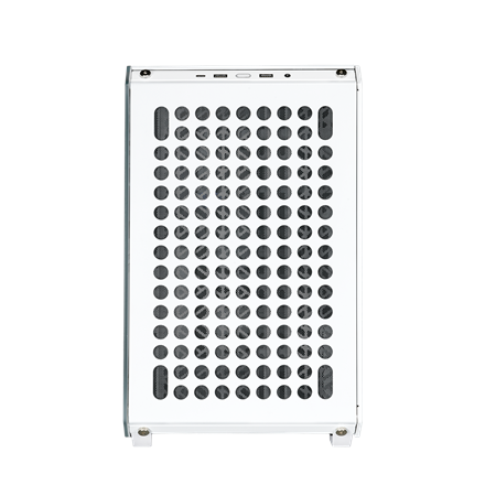 Cooler Master | PC Case | QUBE 500 Flatpack | Mid-Tower | White