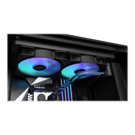 Fractal Design | Triple Pack | Aspect 12 RGB PWM | Black | Case fan