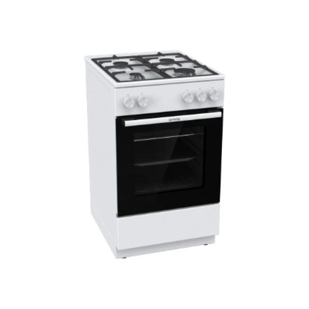 Gorenje GG5A10WFFM | Cooker | Hob type Gas | Oven type Gas | White | Width 50 cm | Grilling | Depth 59.4 cm | 70 L