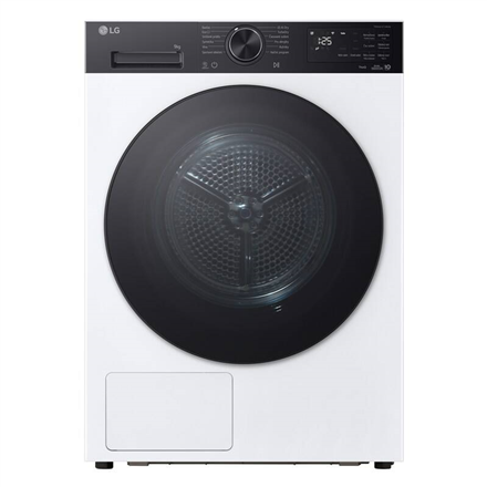 LG Dryer Machine | RHX5009TKB | Energy efficiency class Class B | Front loading | 9 kg | Digital | Heat pump | Depth 66 cm | Wi-Fi | White