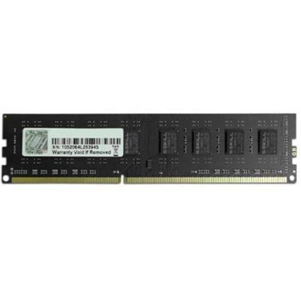 G.Skill | Value | 8 GB | DDR3 | 1333 MHz | PC/server | Registered No | ECC No