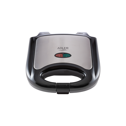 Adler | Sandwich maker | AD 3015 | 750 W | Number of plates 1 | Number of pastry 2 | Black