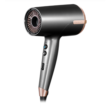 Remington | Hair dryer | D6077 | 2000 W | Number of temperature settings 3 | Ionic function | Diffuser nozzle | Grey