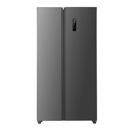 ETA | Refrigerator | ETA138890010EN | Energy efficiency class E | Free standing | Side by Side | Height 177 cm | No Frost system | Fridge net capacity 291 L | Freezer net capacity 151 L | Display | 39 dB | Stainless S...