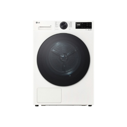LG Dryer Machine with Heat Pump | RHX5009TWB | Energy efficiency class B | Front loading | 9 kg | LED | Depth 66 cm | Wi-Fi | White