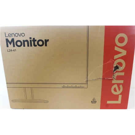 SALE OUT. Lenovo L24-41 23.8 IPS 1920x1080/16:9/250 nits/HDMI/Raven Black/3Y Warranty | Lenovo L24-41 | 23.8 " | IPS | FHD | 16:9 | 100 Hz | 4/6 ms | 1920 x 1080 pixels | 250 cd/m² | HDMI ports quantity 1 | Raven Blac...