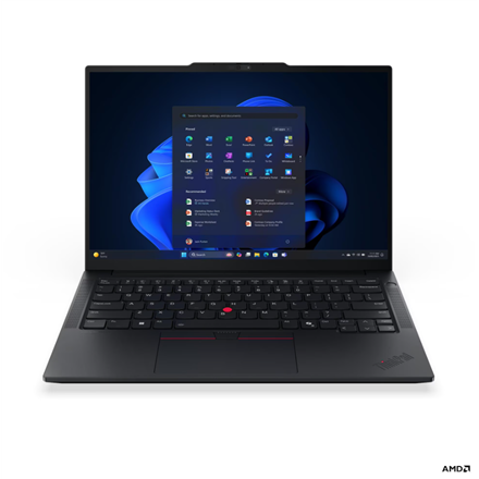 Lenovo ThinkPad E14 G8 AMD | Black | 14 " | IPS | WUXGA | 1920 x 1200 pixels | Anti-glare | AMD Ryzen AI 5 | 330 | 16 GB | SODIMM DDR5 | Solid-state drive capacity 512 GB | AMD Radeon 820M Graphics | Windows 11 Pro |...