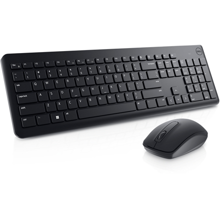 Dell | Keyboard and Mouse | KM3322W | Keyboard and Mouse Set | Wireless | Batteries included | Wireless connection | US | Black