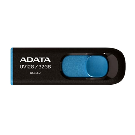 ADATA | UV128 | 128 GB | USB Type-A | Black/Blue