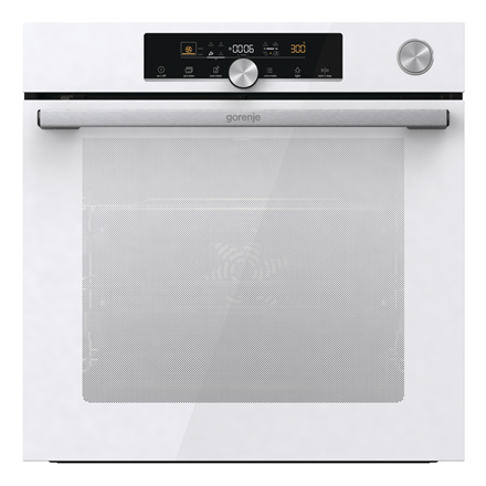 Gorenje Oven | BPSA6747A08WG | 77 L | Electric | AquaClean | Mechanical control | Steam function | Convection | Height 59.5 cm | Width 59.5 cm | White