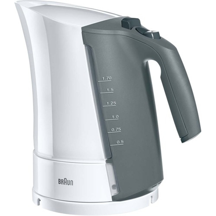 Braun | Kettle | WK 300 | Standard | 2200 W | 1.7 L | Plastic | 360° rotational base | White