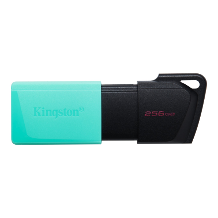 Kingston | USB Flash Drive | DataTraveler Exodia | 256 GB | USB Type-A | Black/Teal