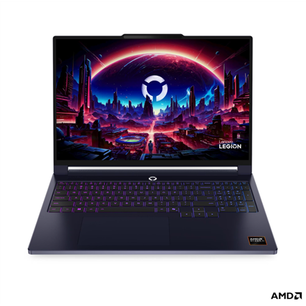 Lenovo Legion 7 16AGP11 AMD | Nebula | 16 " | OLED | WQXGA | 2560 x 1600 pixels | Glossy | AMD Ryzen AI 7 | 450 | 32 GB | Soldered LPDDR5X | Solid-state drive capacity 1000 GB | NVIDIA GeForce RTX 5060 | GDDR7 | 8 GB...