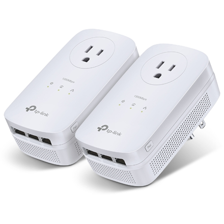 TP-LINK | AV1300 Gigabit Passthrough Powerline Starter Kit | TL-PA8030P KIT | 1300 Mbit/s | Ethernet LAN (RJ-45) ports 3 | No Wi-Fi | Extra socket