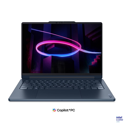 Lenovo Yoga 9 2-in-1 14IPH11 Intel | Cosmic Blue | 14 " | OLED | Touchscreen | 2.8K WQXGA+ | 2880 x 1800 pixels | Intel Core Ultra 7 | 355 | 32 GB | Soldered LPDDR5X | Solid-state drive capacity 1000 GB | Intel Graphi...