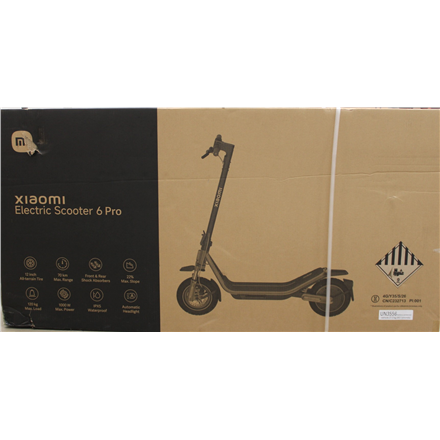 SALE OUT. Xiaomi Electric Scooter 6 Pro GL | Xiaomi 24 month(s) | DAMAGED PACKAGING