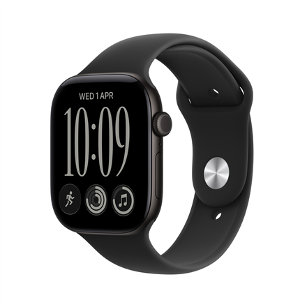 Apple | Watch Series 12 46mm | Smart watch | GPS (satellite) | LTPO OLED Always-On Retina Display | Waterproof | Black