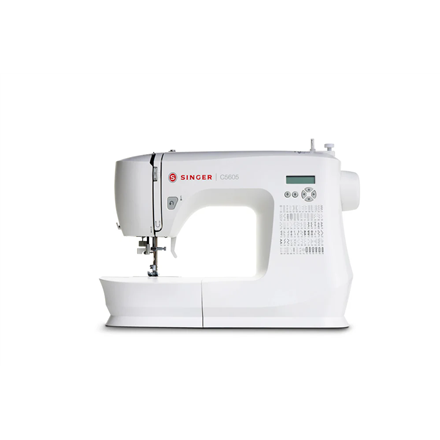 Singer | Sewing Machine | C5605 | Number of stitches 80 | Number of buttonholes 6 | White
