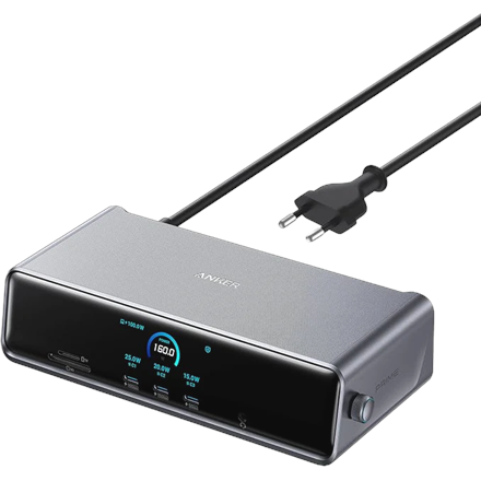 Anker Prime Docking Station (14-in-1, Triple Display, DisplayLink) | A83B33A1