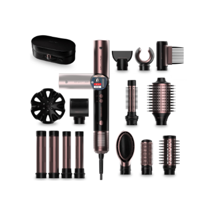Cecotec Styling Brush | AirGlam 14in1 Flex Black | Ion conditioning | Barrel diameter 32 mm/35 mm | 1400 W | Black
