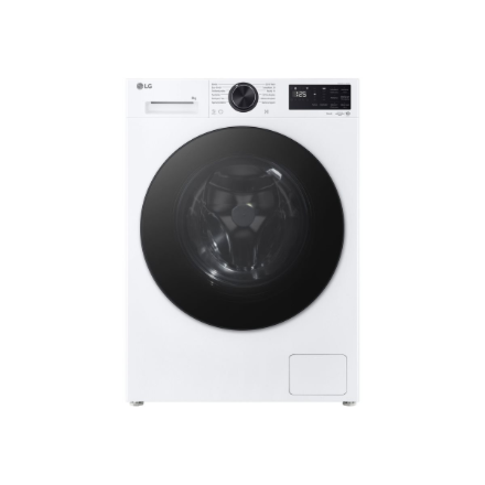 LG | Washing machine | F2X50S8TLB | Energy efficiency class A | Front loading | Washing capacity 8 kg | 1200 RPM | Depth 48 cm | Width 60 cm | Display | LED | Steam function | Direct drive | Wi-Fi | White