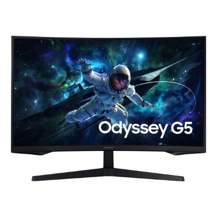 Samsung | Gaming Monitor | LS32CG552EUXEN | 32 " | VA | 16:9 | 165 Hz | 1 ms | 2560 x 1440 pixels | 300 cd/m² | Black