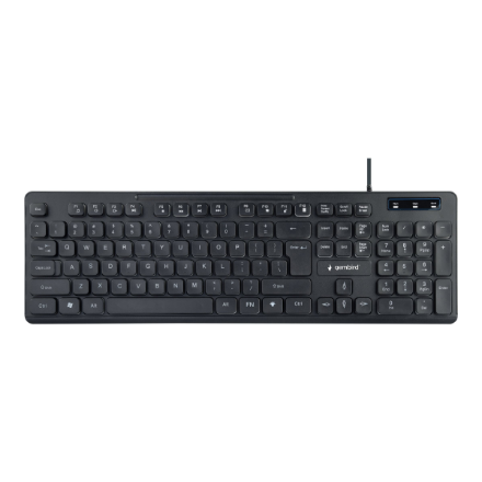 Gembird | "Rainbow" Backlight Multimedia Keyboard | KB-UML-02 | Keyboard | Wired | US | N/A | Black