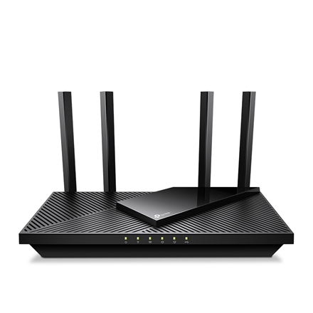 TP-LINK | AX3000 Dual Band Gigabit Wi-Fi 6 Router | Archer AX55 Pro | 802.11ax | 574+2402 Mbit/s | 10/100/1000 Mbit/s | Ethernet LAN (RJ-45) ports 3 | Mesh Support Yes | MU-MiMO Yes | No mobile broadband | Antenna typ...