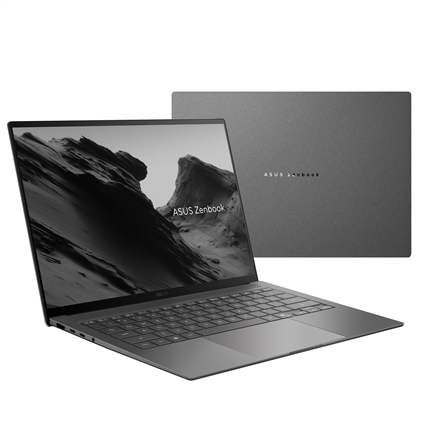 Asus Zenbook S14 UX5406AA-SU324W | Antrim Gray | 14 " | OLED | Touchscreen | 3K | 2880 x 1800 pixels | 120 Hz | Glossy | Intel Core Ultra 9 | 386H | 32 GB | LPDDR5X | Solid-state drive capacity 1000 GB | Intel Graphic...