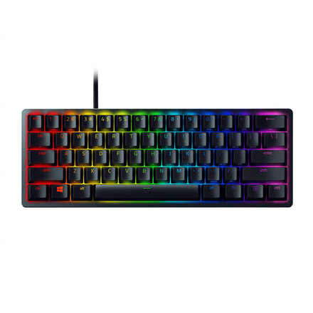 Razer | Huntsman Mini | Gaming keyboard | Wired | RGB LED light | US | Linear Optical RED