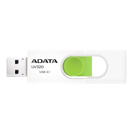 ADATA | UV320 | 64 GB | USB Type-A | White/Green