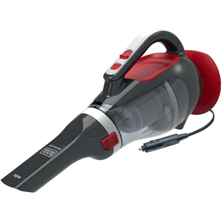 BLACK & DECKER Car Vacuum Cleaner | ADV1200-XJ | Corded operating | 12 V | Black/Red
